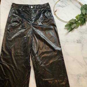 BRAND NEW Leather Material Shein Pants